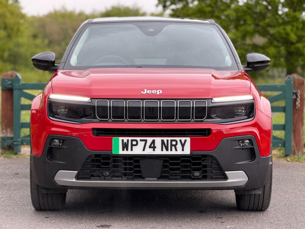 Jeep Avenger 54Kwh E-summit WP74NRY Red #4