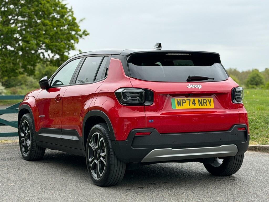 Jeep Avenger 54Kwh E-summit WP74NRY Red #3
