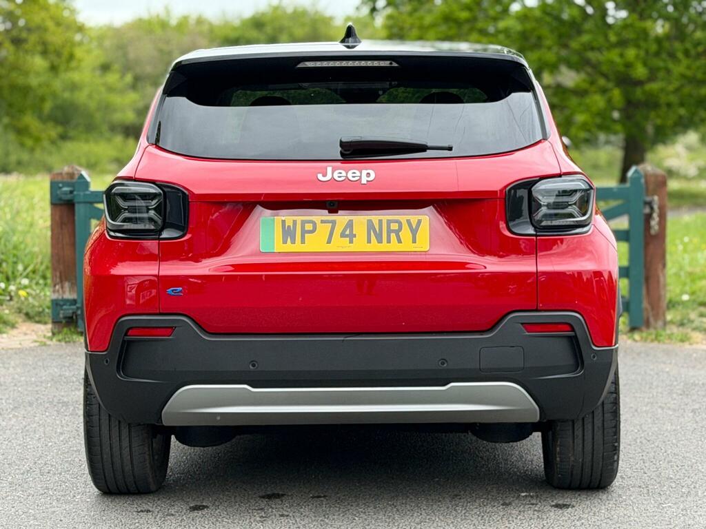Jeep Avenger 54Kwh E-summit WP74NRY Red #5
