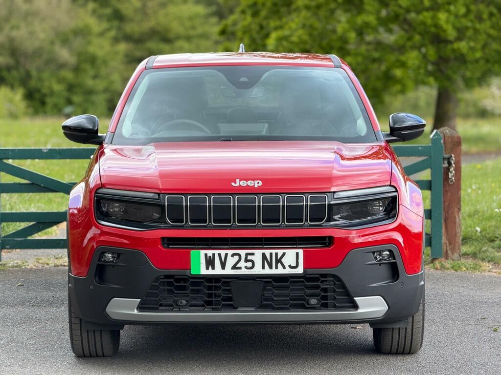 Jeep Avenger 54Kwh E-summit WV25NKJ Red #4