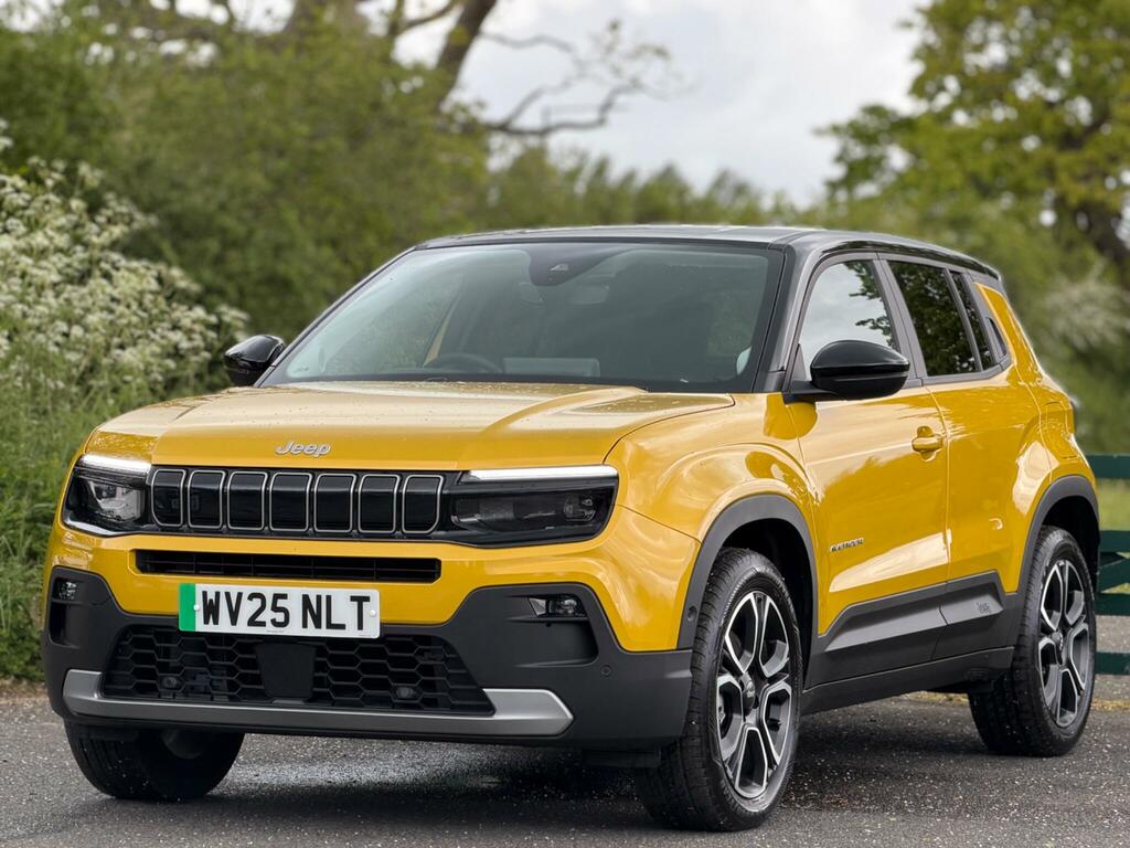 Jeep Avenger 54Kwh E-summit WV25NLT Yellow #6