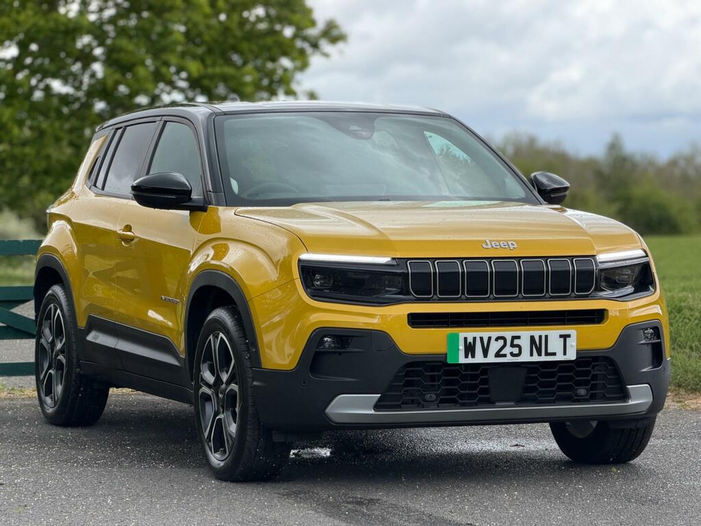 Jeep Avenger 54Kwh E-summit Yellow