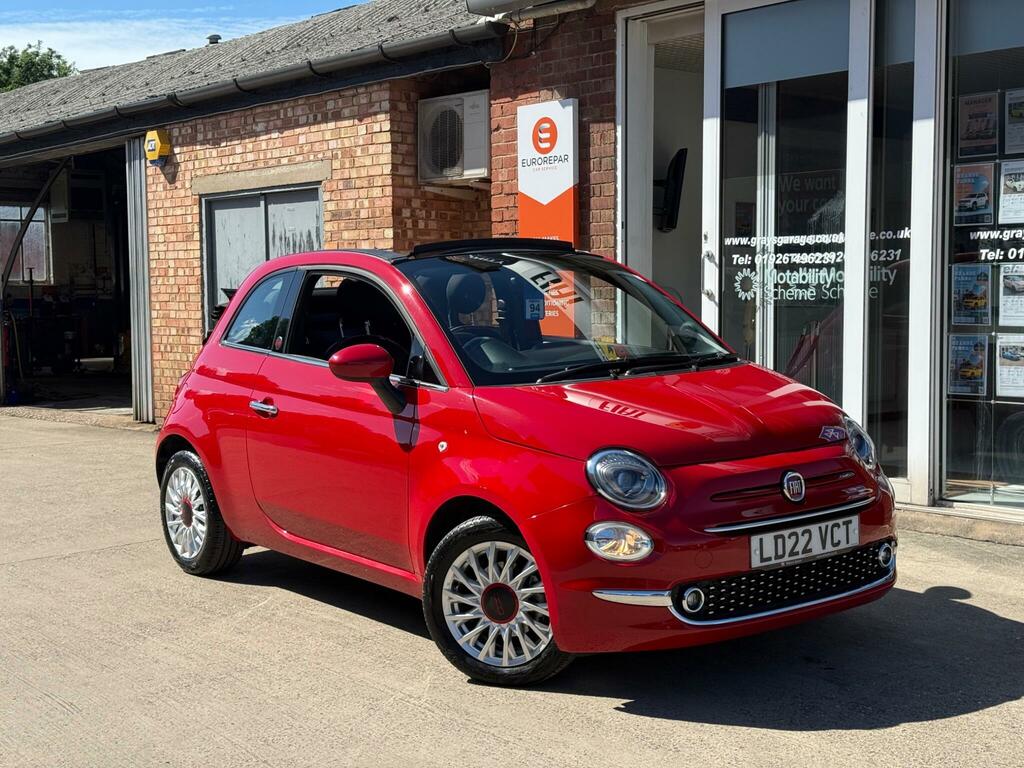 Fiat 500C 1.0 Mhev Red Euro 6 Ss Red
