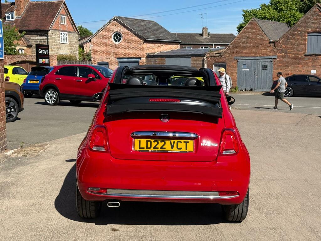 Fiat 500C 1.0 Mhev Red Euro 6 Ss LD22VCT Red #3
