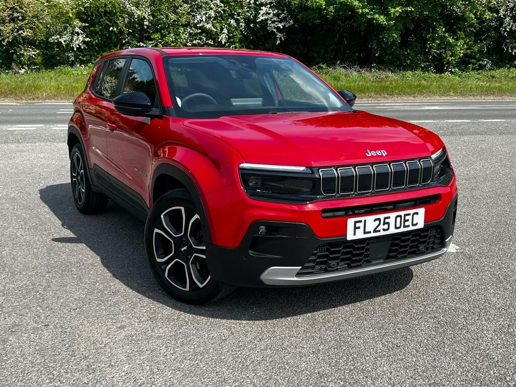 Jeep Avenger 1.2 Summit Euro 6 Ss Red