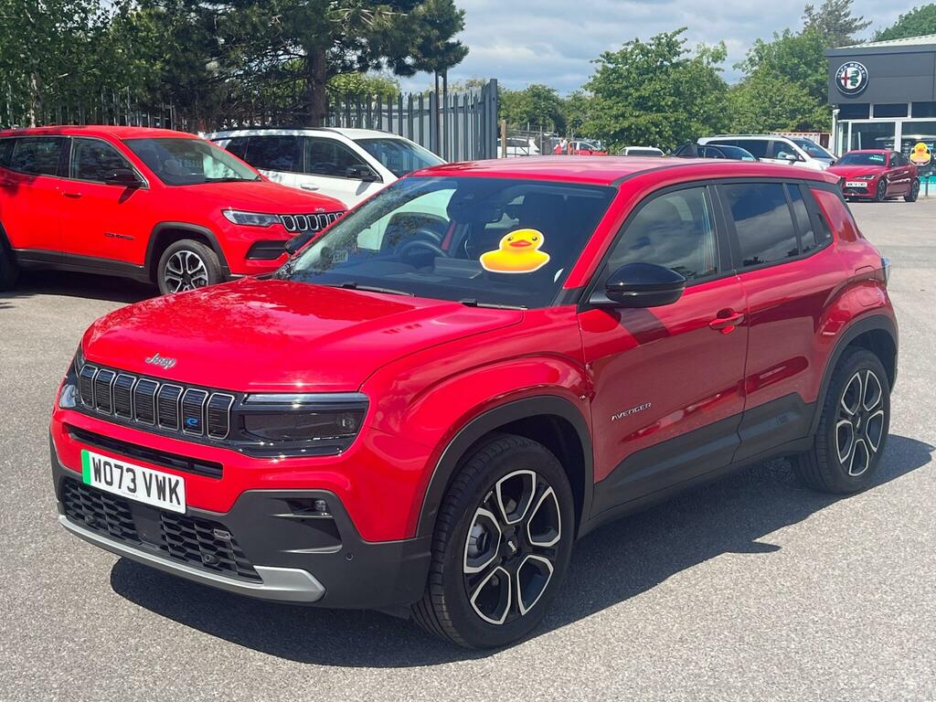 Jeep Avenger 54Kwh Summit W073VWK Red #3