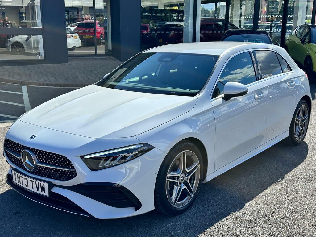 Mercedes-Benz A Class 1.3 A200h Mhev Amg Line Executive 7G-dct Euro 6 VN73TVW White #5