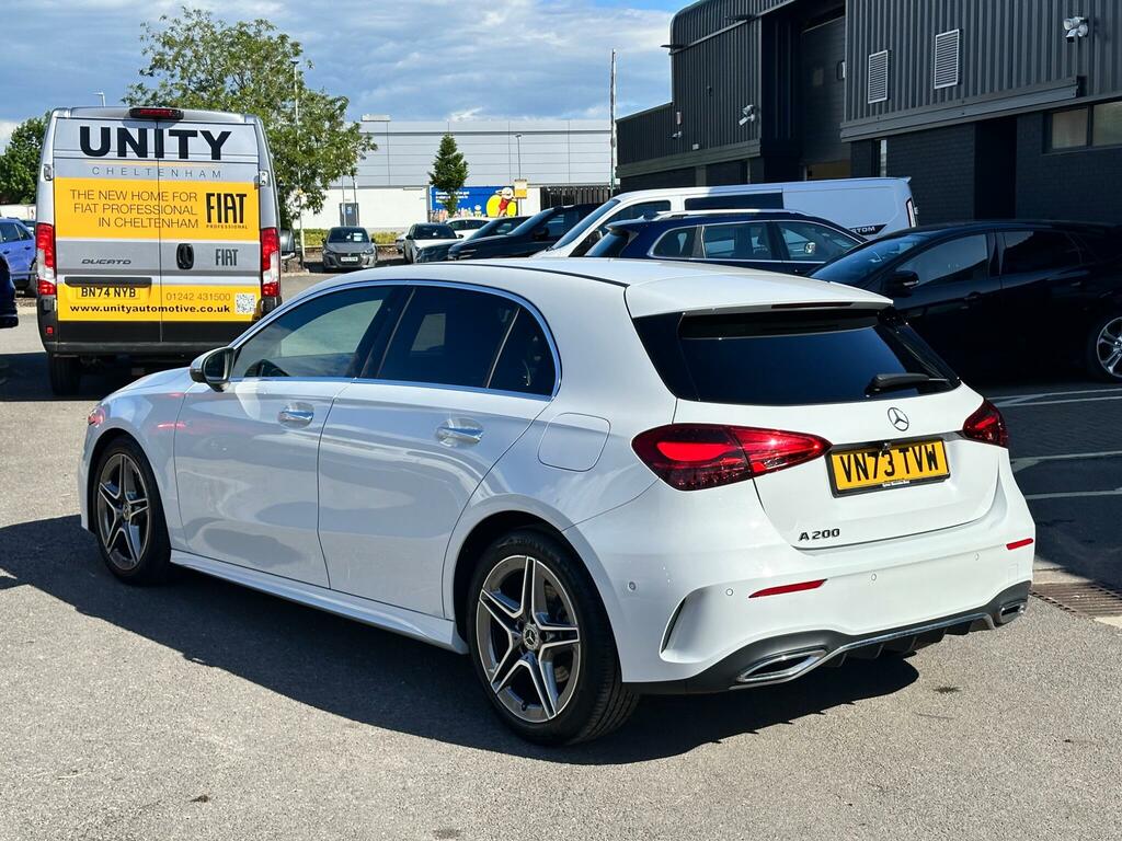 Mercedes-Benz A Class 1.3 A200h Mhev Amg Line Executive 7G-dct Euro 6 VN73TVW White #3