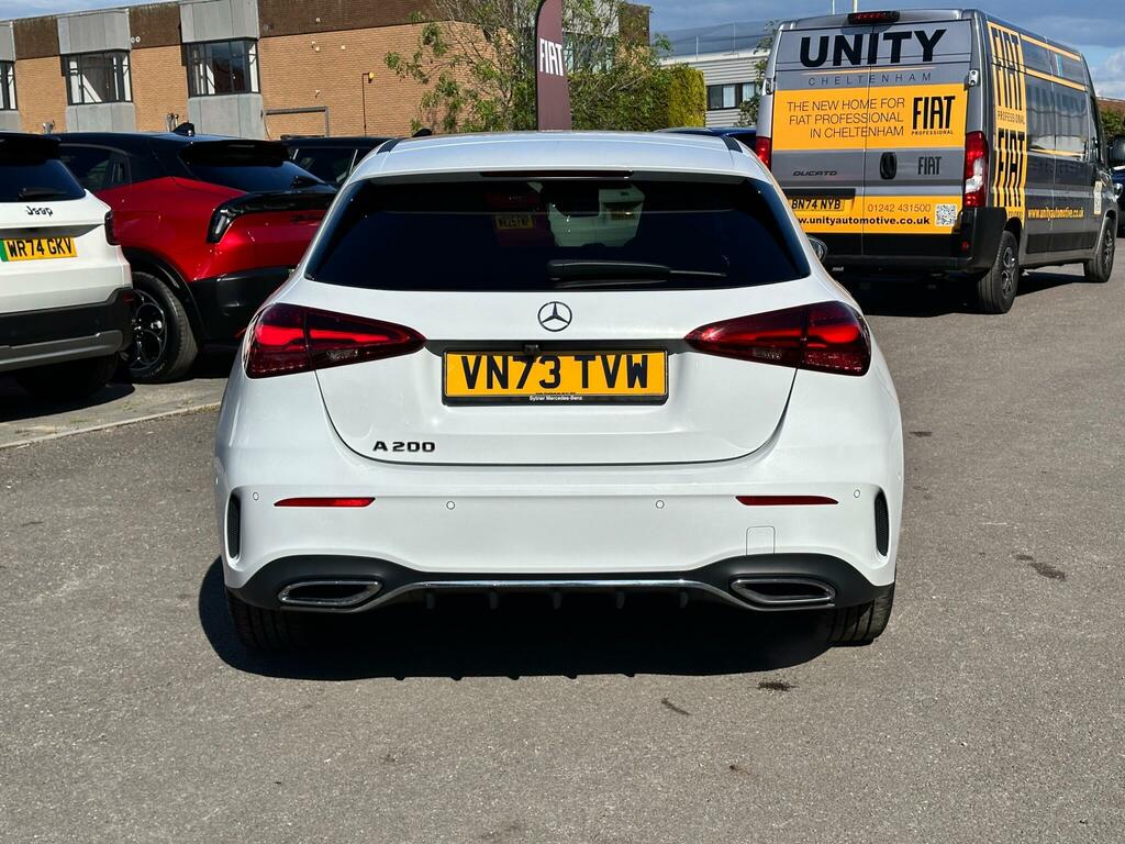 Mercedes-Benz A Class 1.3 A200h Mhev Amg Line Executive 7G-dct Euro 6 VN73TVW White #6