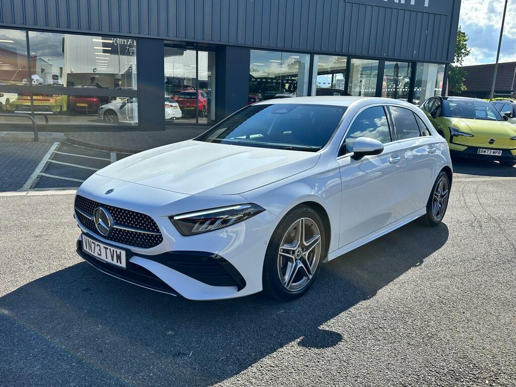 Mercedes-Benz A Class 1.3 A200h Mhev Amg Line Executive 7G-dct Euro 6 VN73TVW White #2