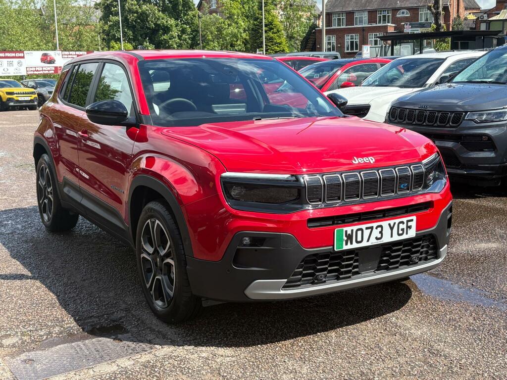 Jeep Avenger 54Kwh Summit Red