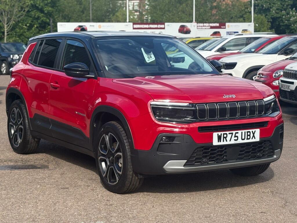 Jeep Avenger 1.2 E-hybrid Summit E-dct Euro 6 Ss Red