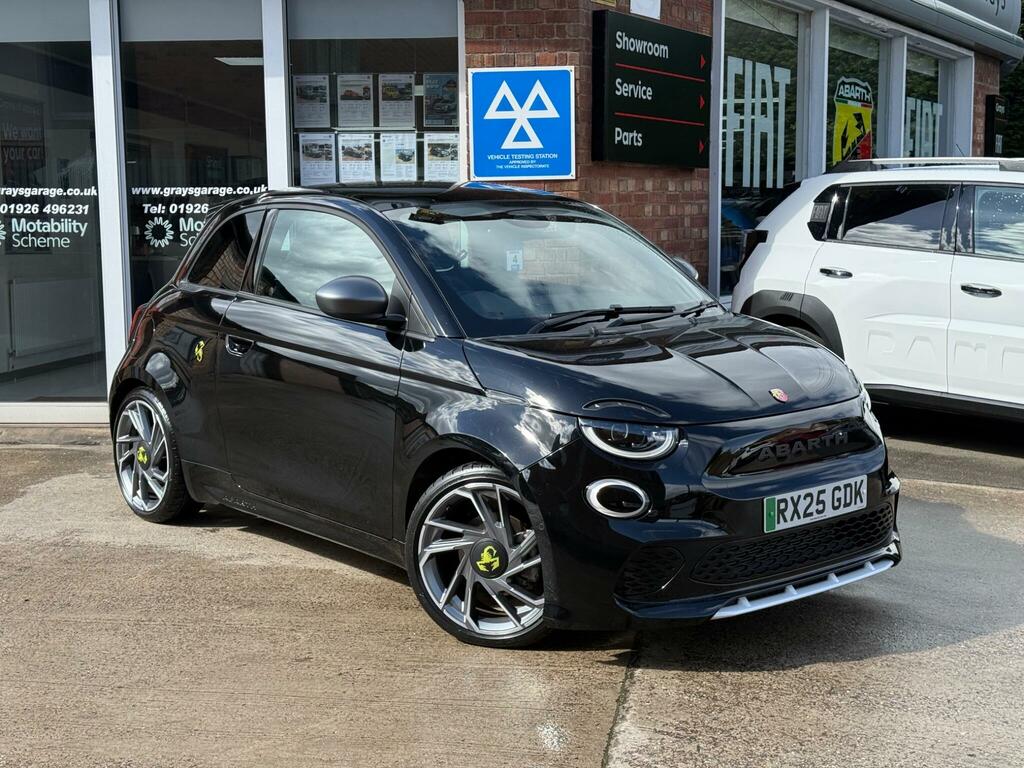 Abarth 500 42Kwh Scorpionissima Hatchback Black #1
