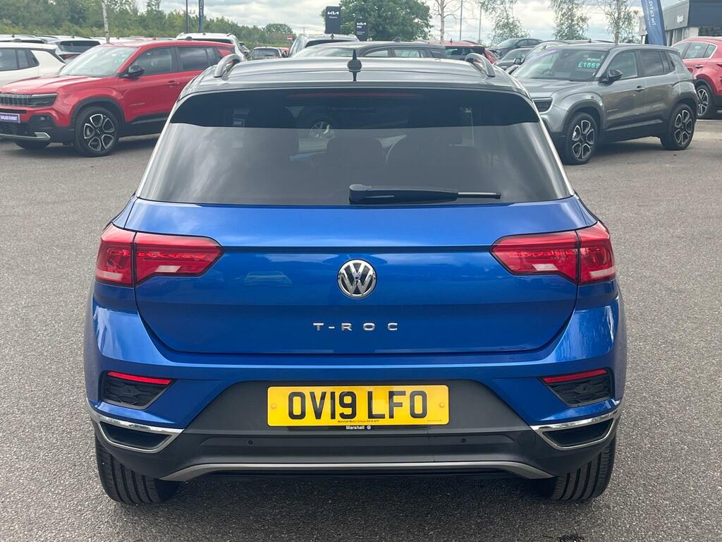 Volkswagen T-Roc 1.0 Tsi Design Euro 6 Ss OV19LFO Blue #6