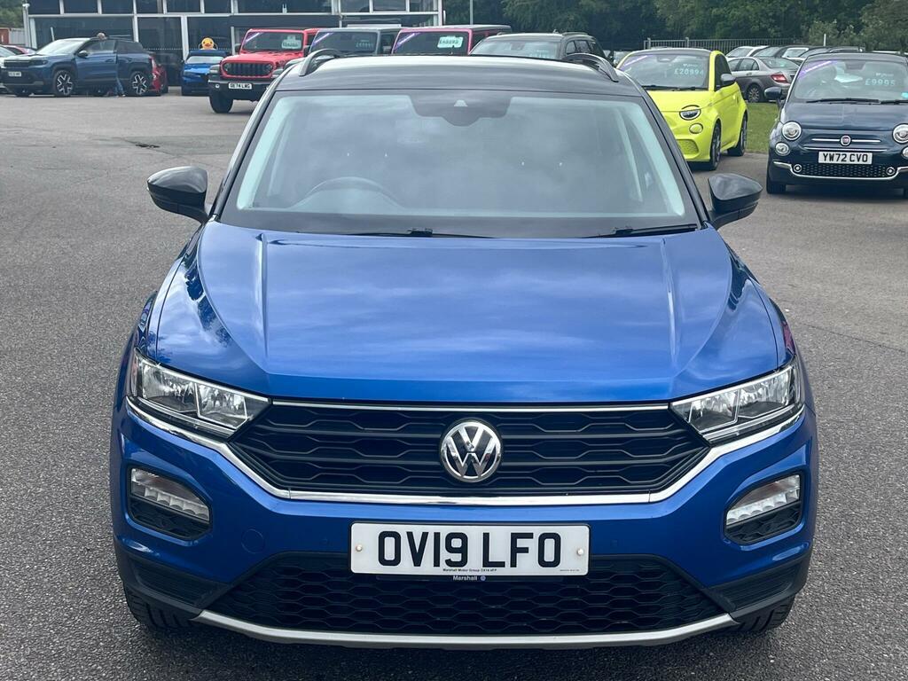 Volkswagen T-Roc 1.0 Tsi Design Euro 6 Ss OV19LFO Blue #2