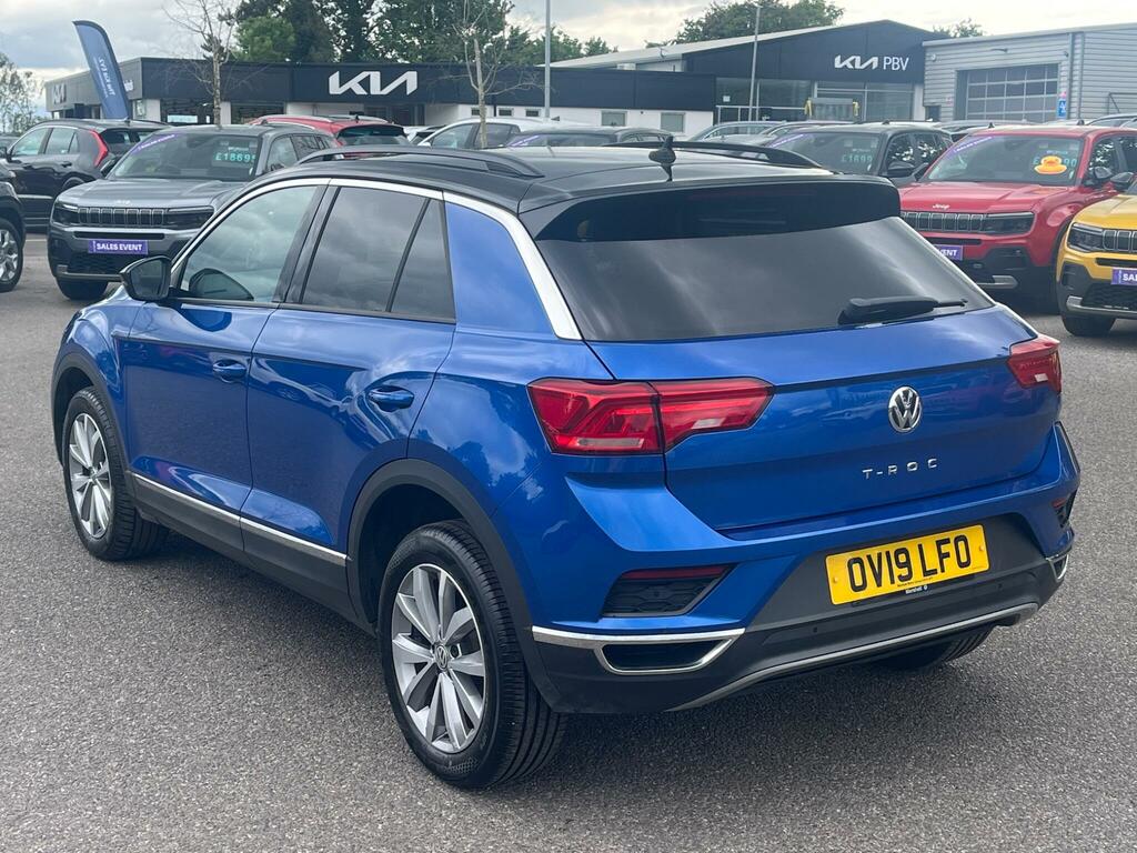 Volkswagen T-Roc 1.0 Tsi Design Euro 6 Ss OV19LFO Blue #5