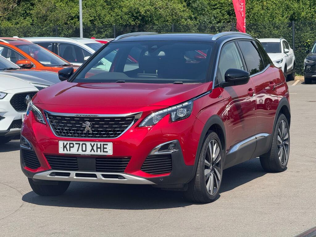 Peugeot 3008 1.2 Puretech Gt Line Premium Eat Euro 6 Ss KP70XHE Red #5
