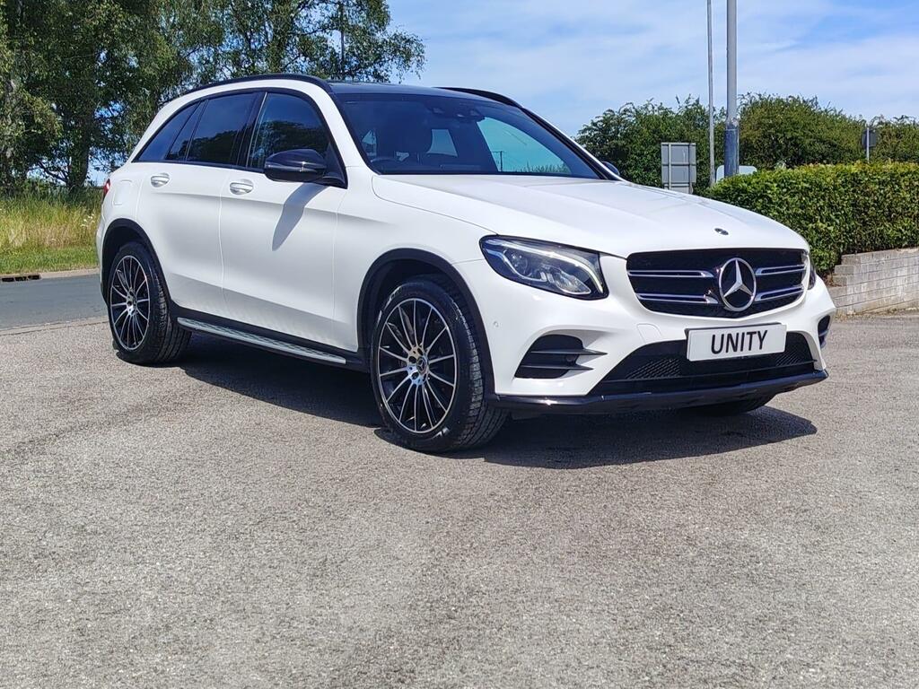 Mercedes-Benz GLC Class 2.0 Glc250 Amg Line Premium Plus G-tronic 4Mati White