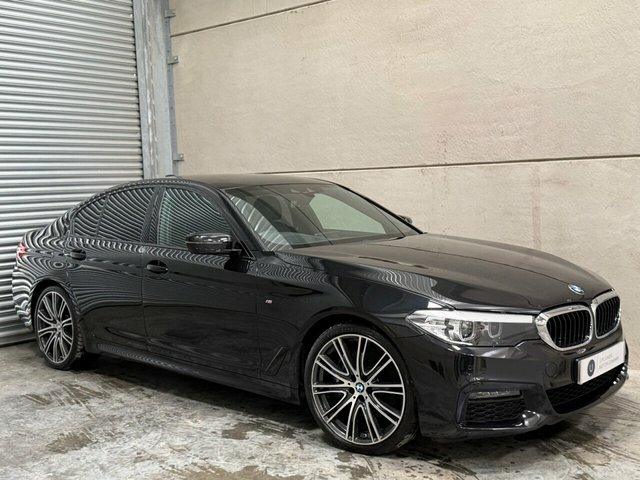 BMW 5 Series 530D M Sport Saloon Black