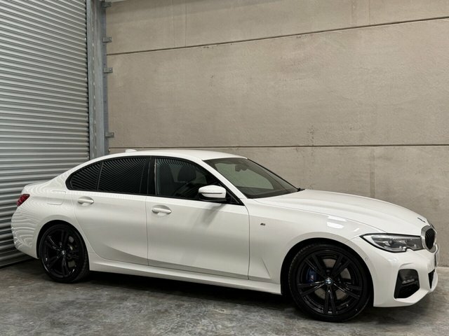 BMW 3 Series 330I M Sport Saloon EO71XTV White #3