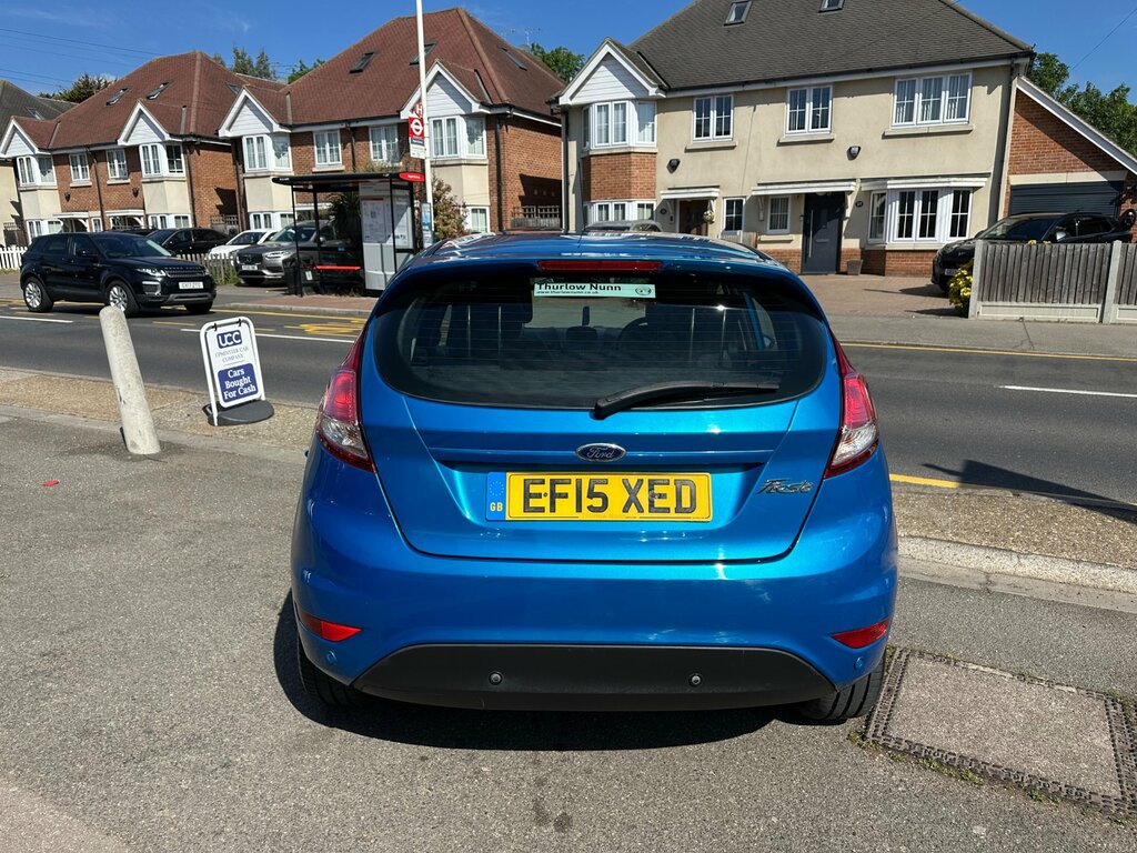 Ford Fiesta 1.25 Zetec Hatchback Euro 6 82 EF15XED Blue #6