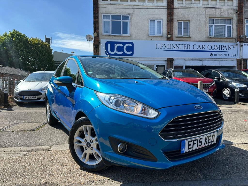 Ford Fiesta 1.25 Zetec Hatchback Euro 6 82 Blue