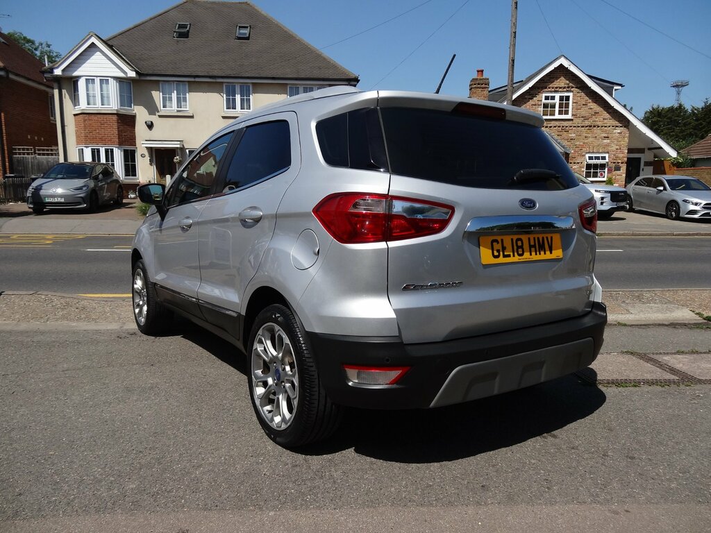 Ford Ecosport 1.0T Ecoboost Titanium Suv Euro GL18HMV Silver #5