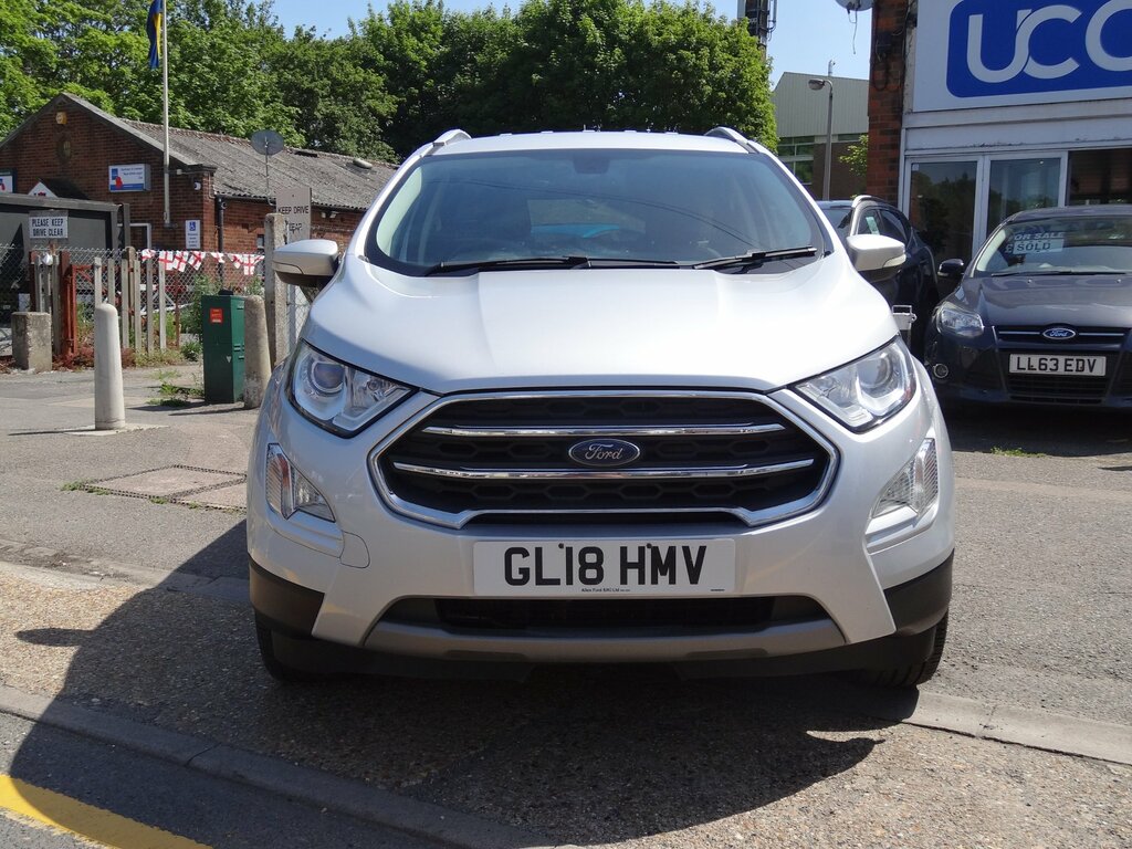 Ford Ecosport 1.0T Ecoboost Titanium Suv Euro GL18HMV Silver #2