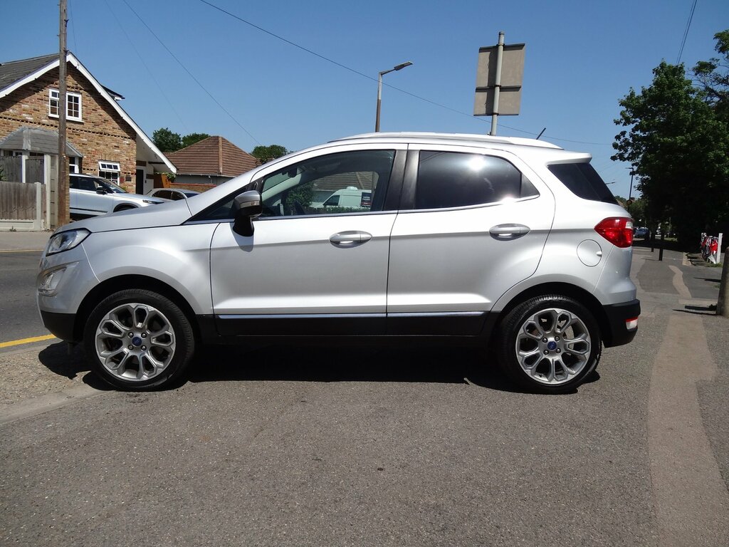 Ford Ecosport 1.0T Ecoboost Titanium Suv Euro GL18HMV Silver #4