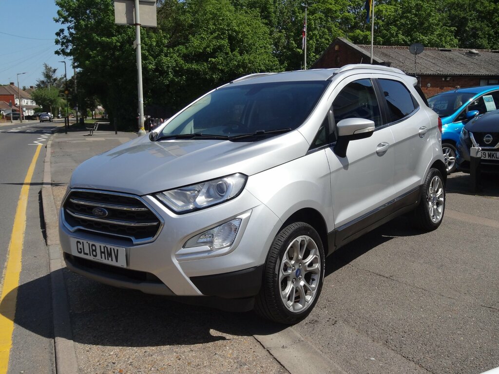 Ford Ecosport 1.0T Ecoboost Titanium Suv Euro GL18HMV Silver #3