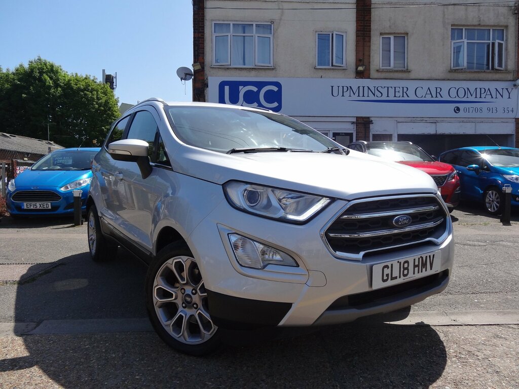 Ford Ecosport 1.0T Ecoboost Titanium Suv Euro Silver