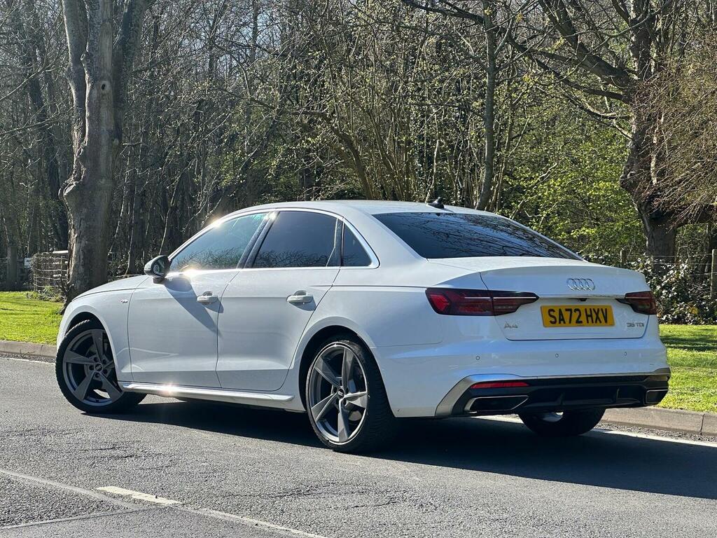 Audi A4 2.0 Tdi 35 S Line S Tronic Euro 6 Ss SA72HXV White #4