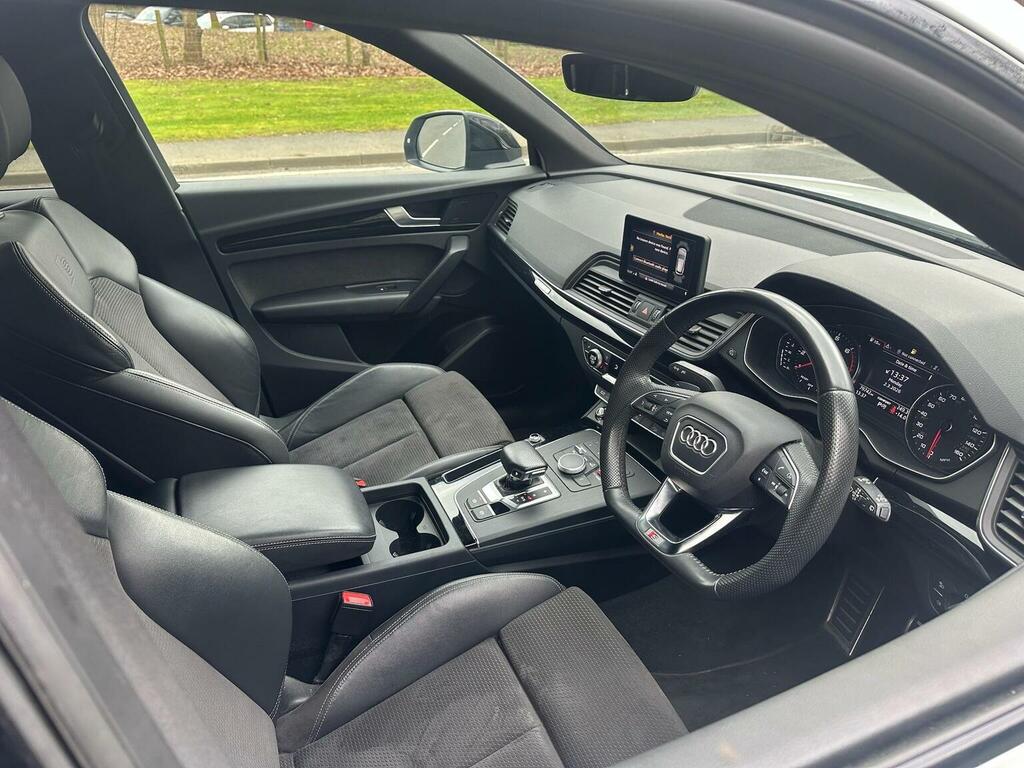 Audi Q5 2.0 Tfsi 45 Black Edition S Tronic Quattro Euro 6 KT19YJK White #3