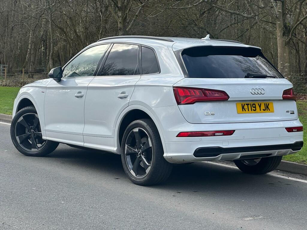 Audi Q5 2.0 Tfsi 45 Black Edition S Tronic Quattro Euro 6 KT19YJK White #5