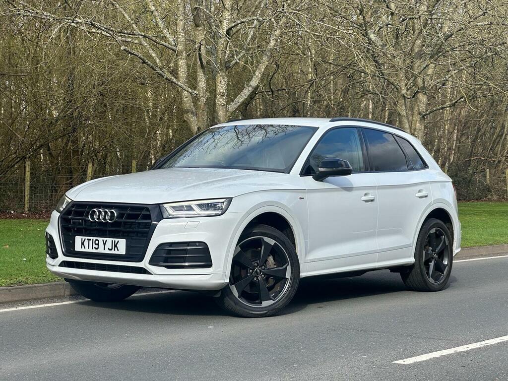 Audi Q5 2.0 Tfsi 45 Black Edition S Tronic Quattro Euro 6 KT19YJK White #2