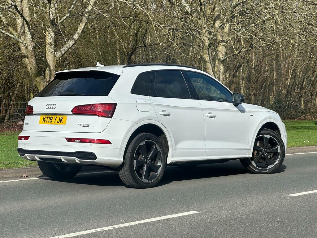 Audi Q5 2.0 Tfsi 45 Black Edition S Tronic Quattro Euro 6 KT19YJK White #4