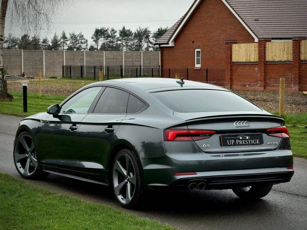 Audi A5 2.0 Tdi 40 Black Edition Sportback S Tronic Euro 6 YA69OHS Grey #6