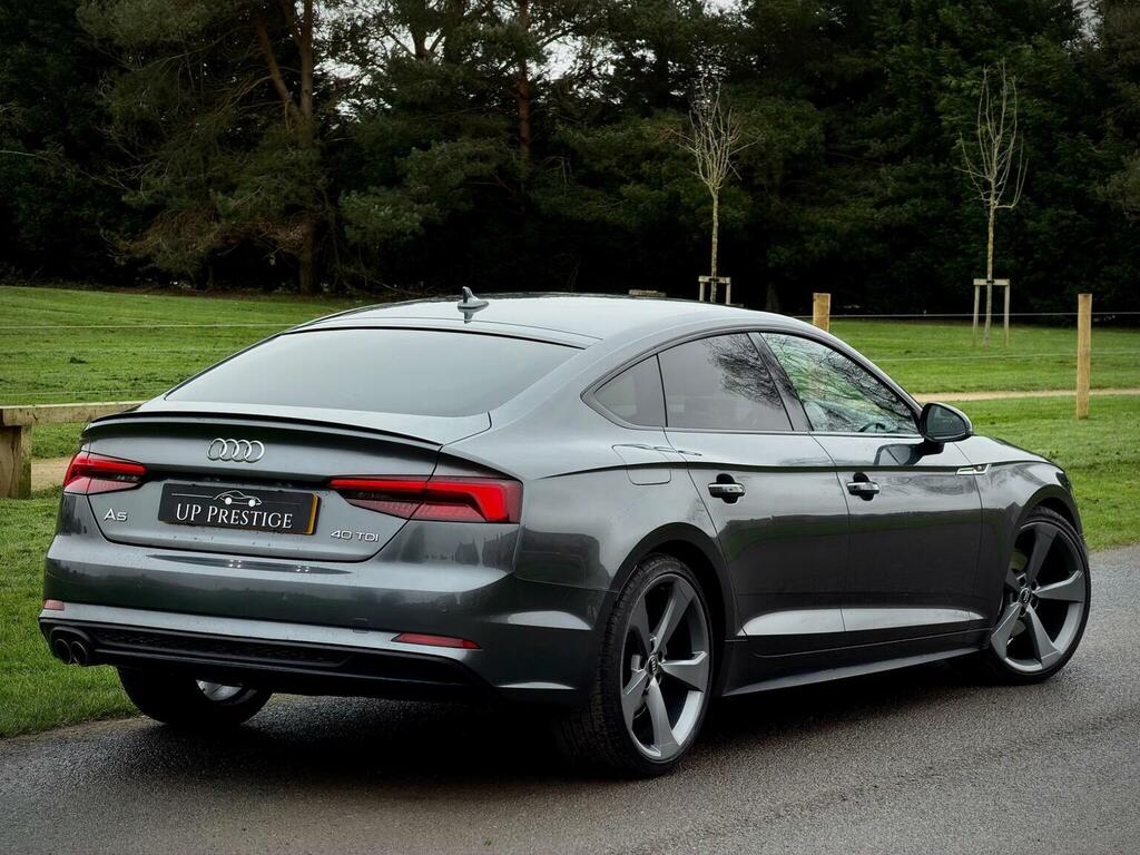Audi A5 2.0 Tdi 40 Black Edition Sportback S Tronic Euro 6 YA69OHS Grey #2
