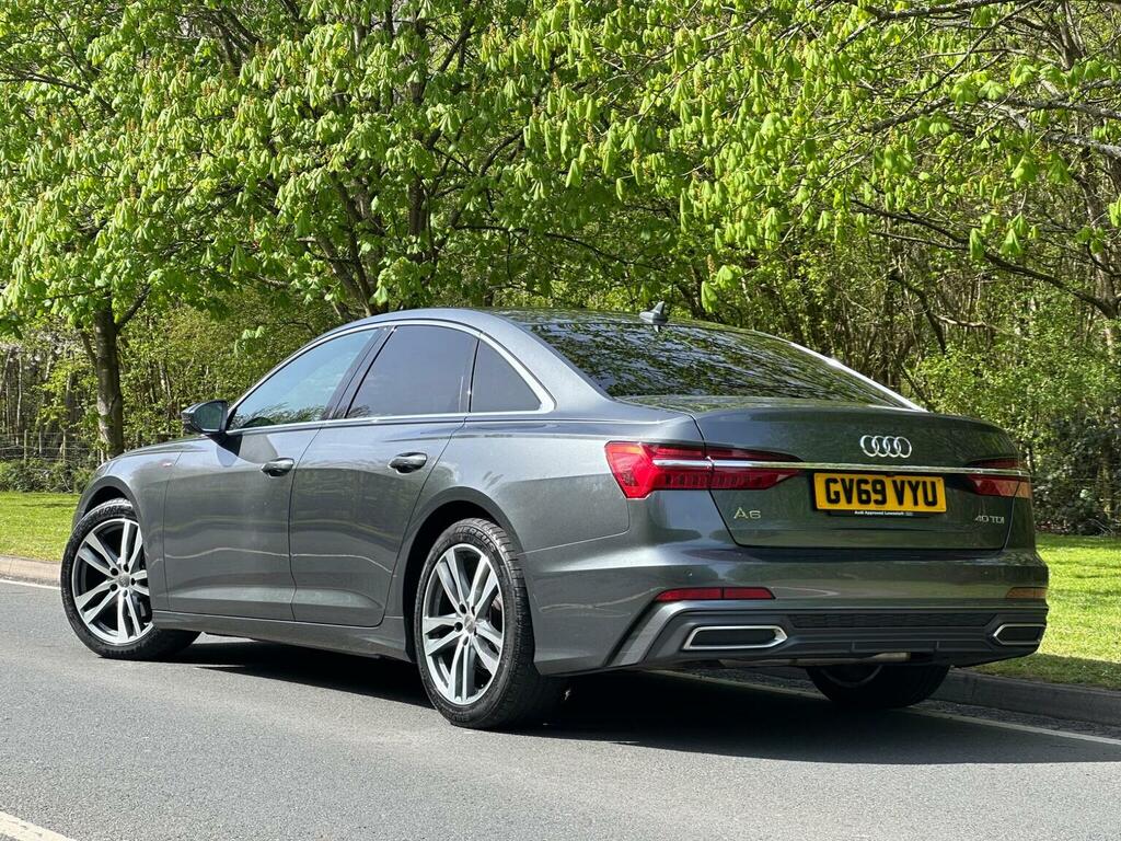 Audi A6 Saloon 2.0 Tdi 40 S Line S Tronic Euro 6 Ss GV69VYU Grey #5