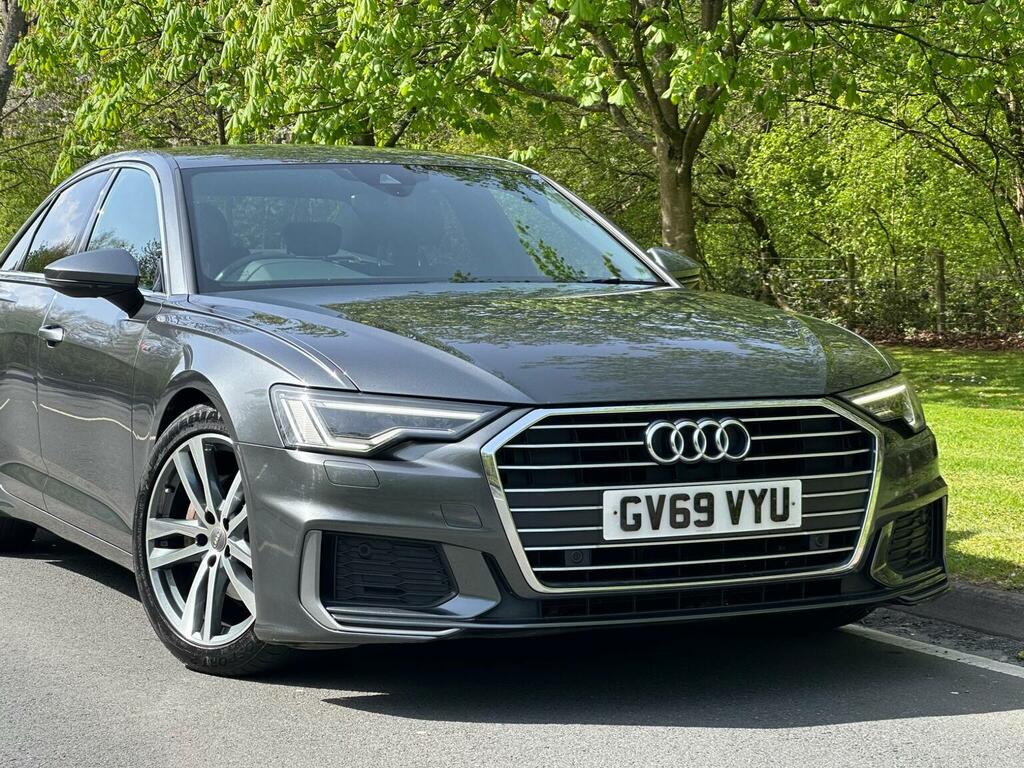 Audi A6 Saloon 2.0 Tdi 40 S Line S Tronic Euro 6 Ss GV69VYU Grey #6