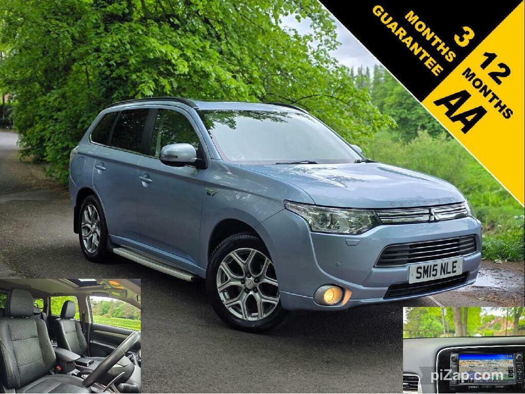 Mitsubishi Outlander 2.0H 12Kwh Gx4h Cvt 4Wd Euro 5 S S Blue