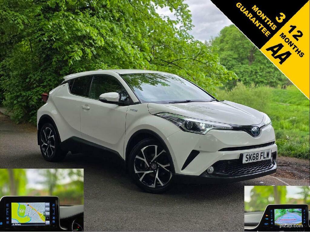 Toyota C-Hr 1.8 Vvt-h Design Cvt Euro 6 S S White