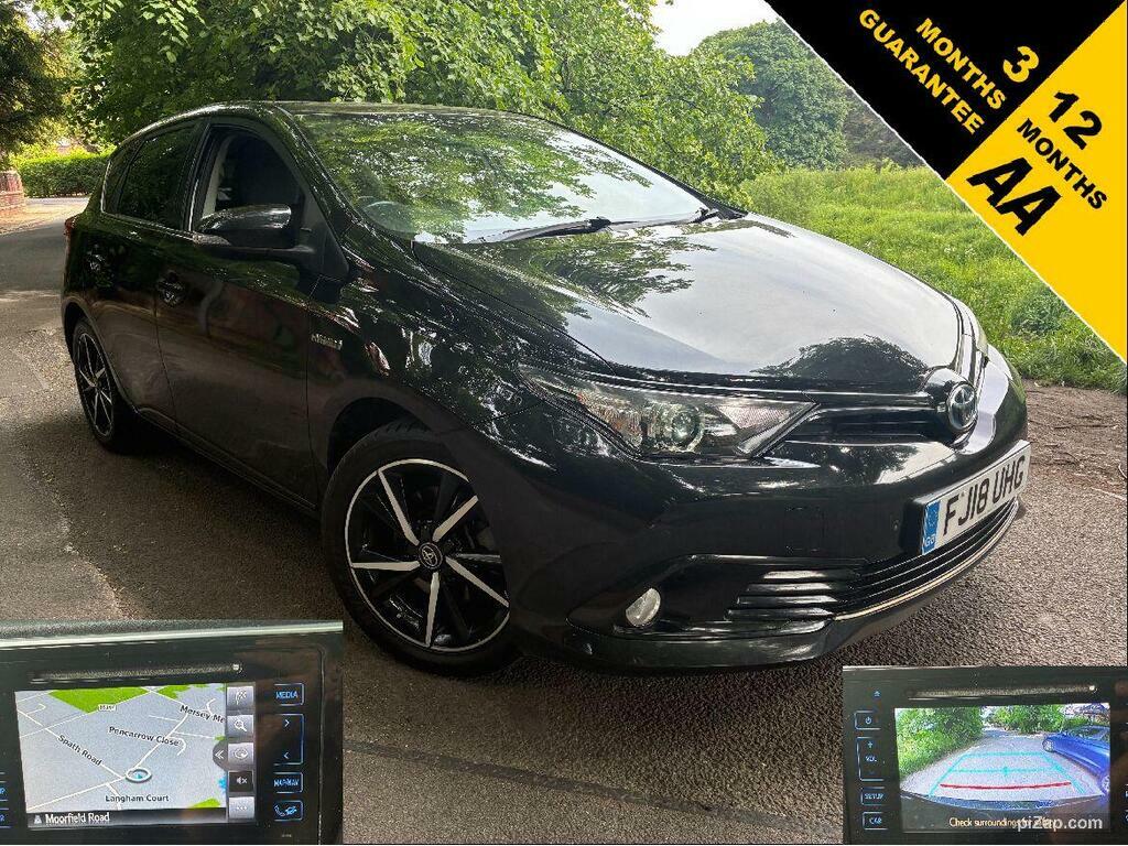 Toyota Auris 1.8 Vvt-h Design Cvt Euro 6 S S Black