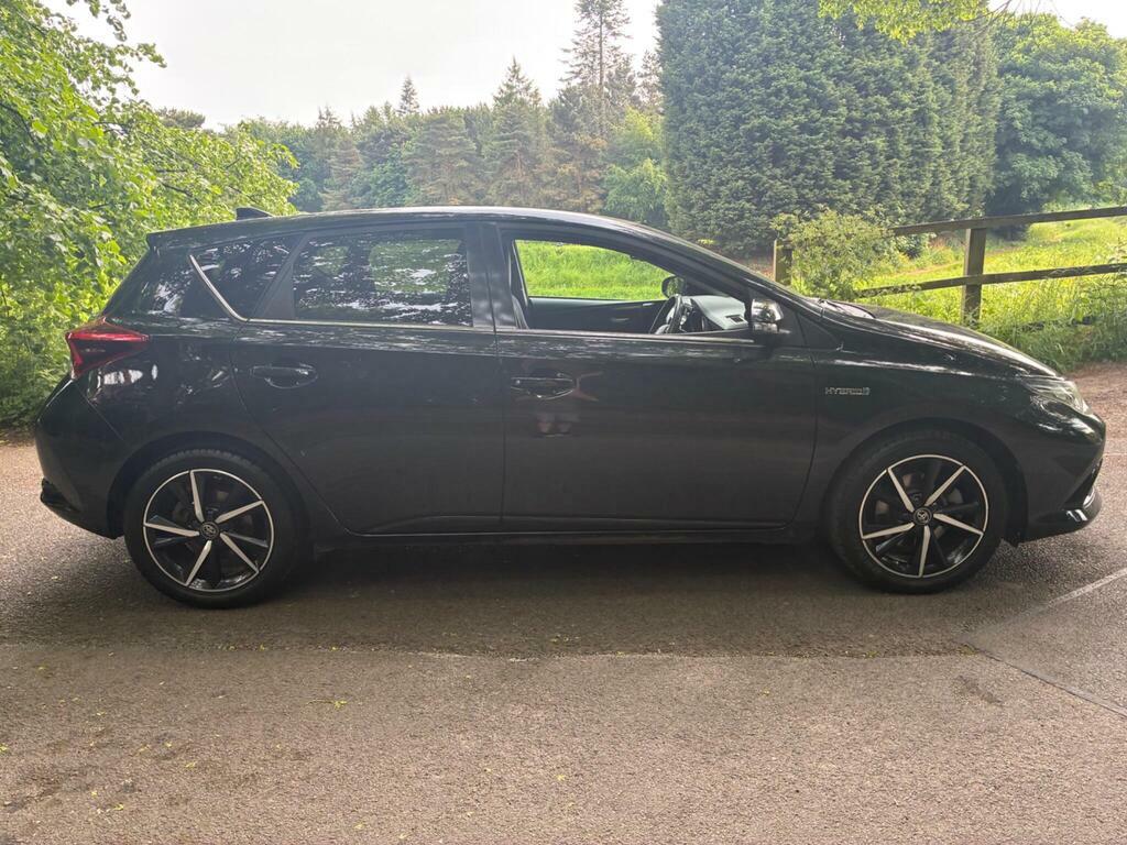 Toyota Auris 1.8 Vvt-h Design Cvt Euro 6 S S FJ18UHG Black #5
