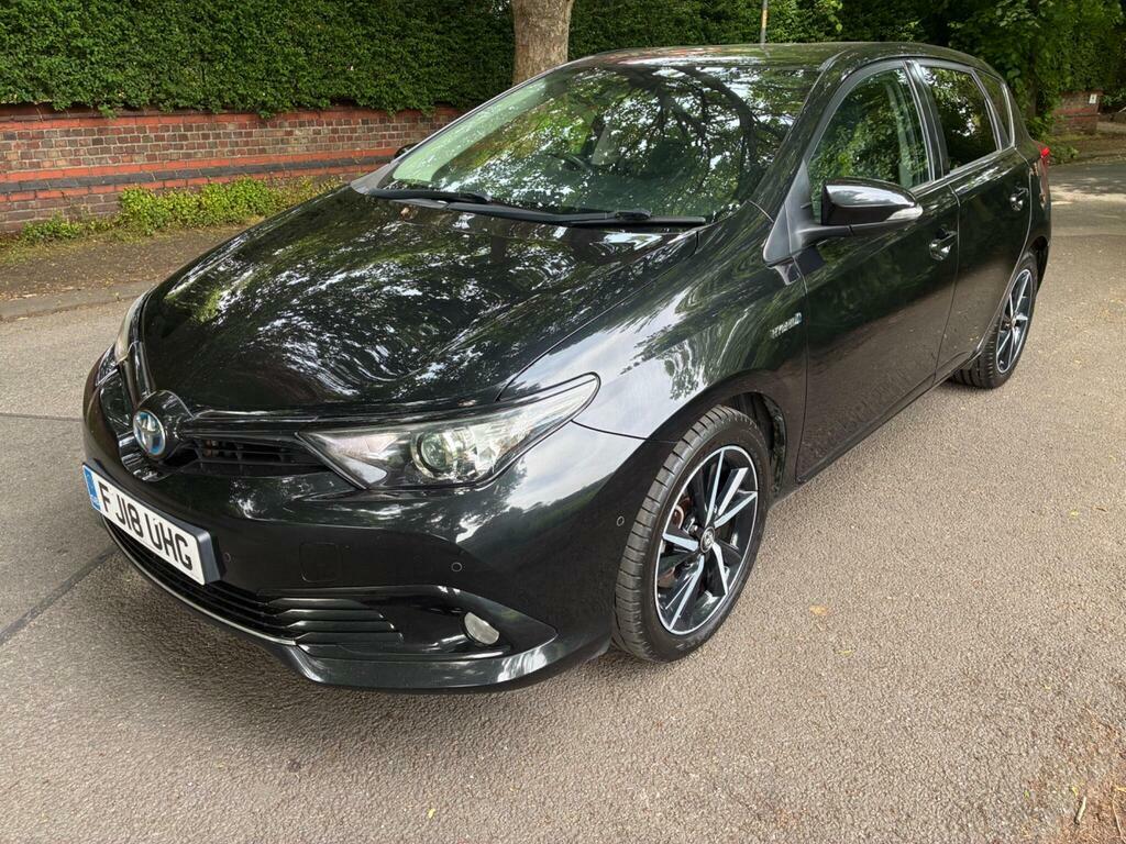 Toyota Auris 1.8 Vvt-h Design Cvt Euro 6 S S FJ18UHG Black #6
