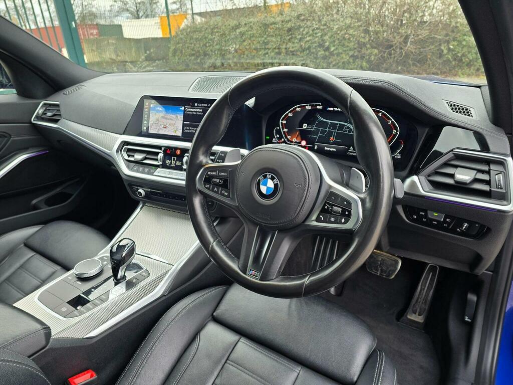 BMW 3 Series Saloon 3.0 M340d Mht Xdrive Euro 6 Ss YG21WFR Blue #5