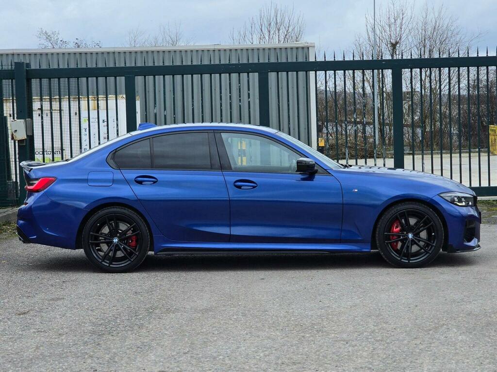 BMW 3 Series Saloon 3.0 M340d Mht Xdrive Euro 6 Ss YG21WFR Blue #3