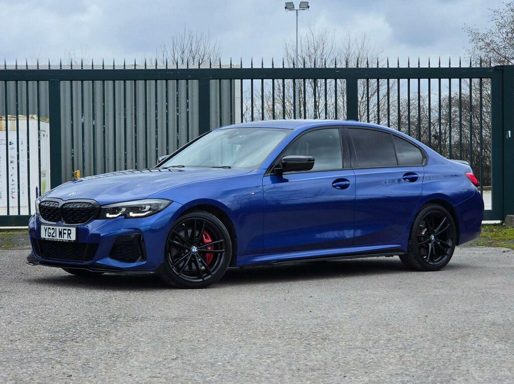 BMW 3 Series Saloon 3.0 M340d Mht Xdrive Euro 6 Ss YG21WFR Blue #6