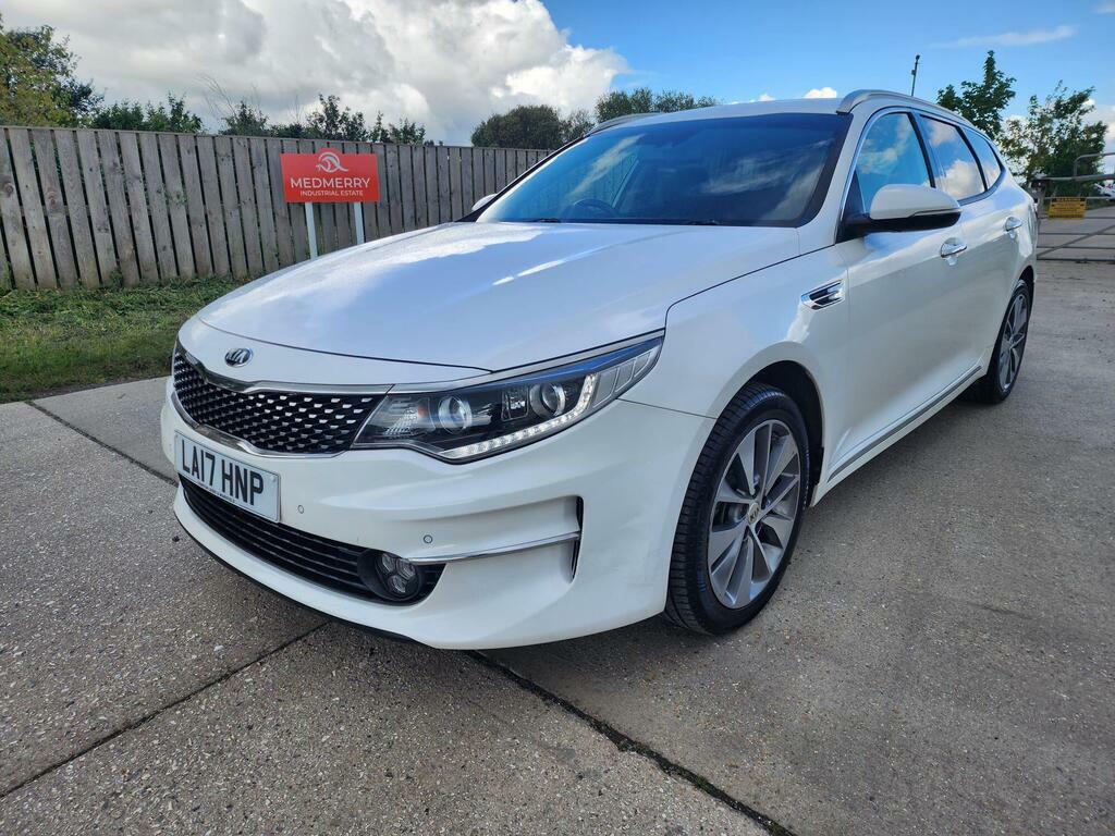 Kia Optima 1.7 Crdi 3 Sportswagon Euro 6 S S LA17HNP White #3
