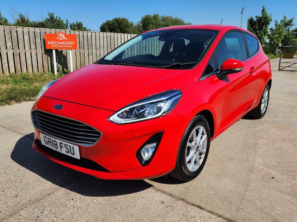 Ford Fiesta 1.1 Ti-vct Zetec Euro 6 S S GH18FSU Red #3